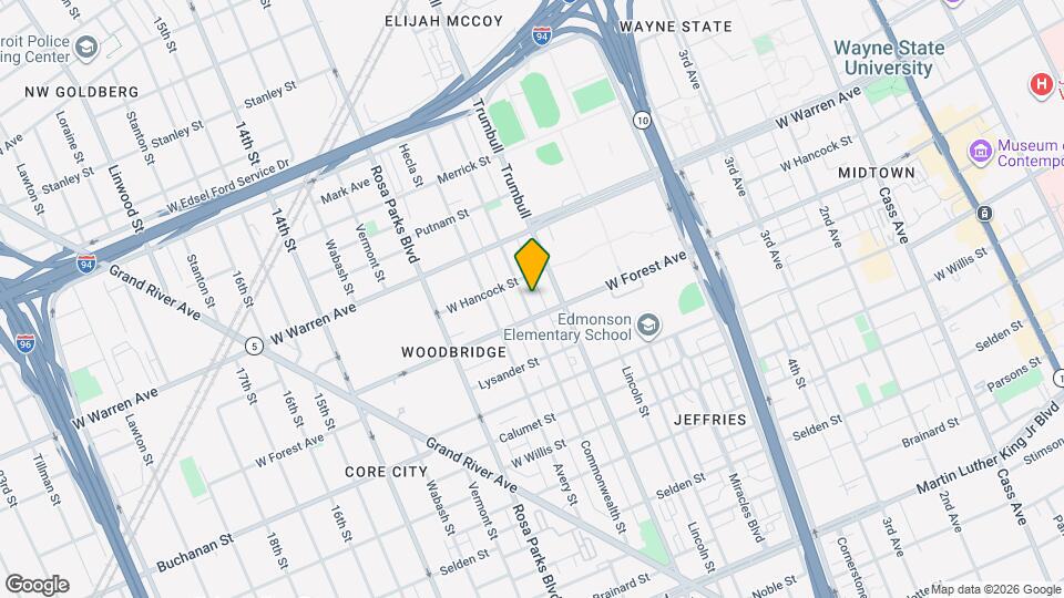 4730 Commonwealth St Map and Location Details