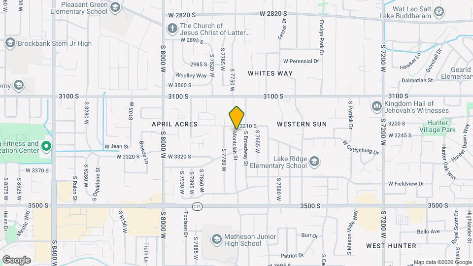 3243 Montclair St Map and Location Details