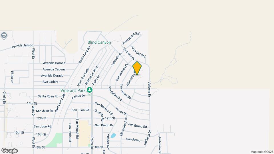 9831 Mesquite Ave Map and Location Details