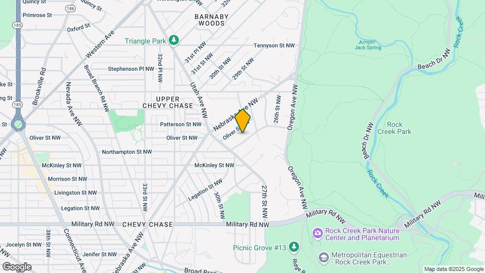 2825 Northampton St NW Map and Location Details