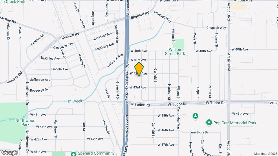 4202 Hayes St Map and Location Details