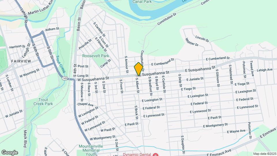 102 E Susquehanna St Map and Location Details