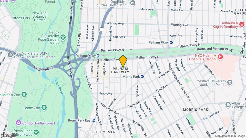 2162-2164 Barnes Ave Map and Location Details