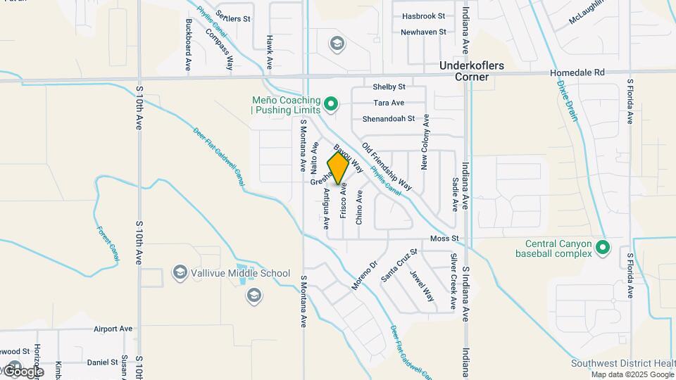 16657 Frisco Ave Mapa y Detalles de la Ubicación