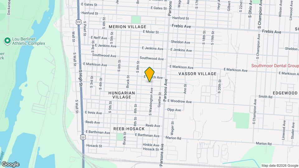 348 E Morrill Ave Map and Location Details