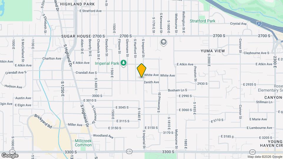 2904 S Imperial St Map and Location Details