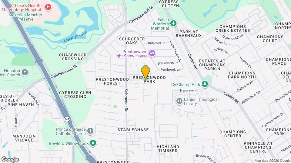 7906 Fortrose Ct Map and Location Details