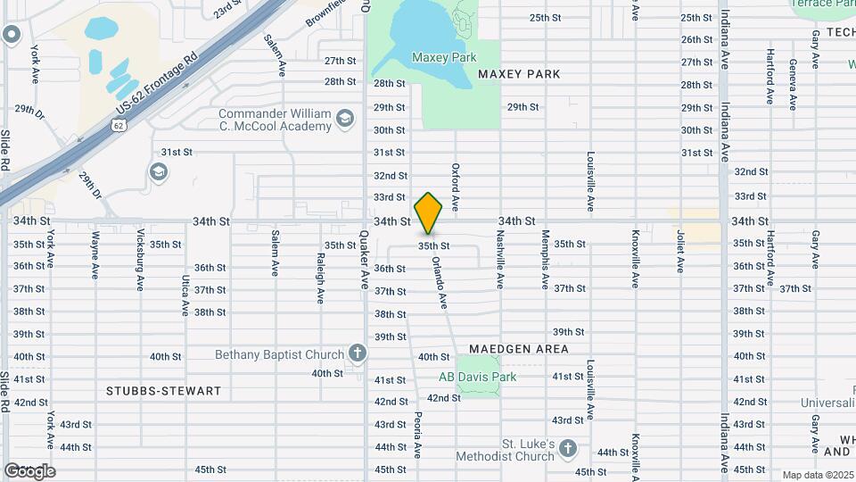 4202 35th St Map and Location Details