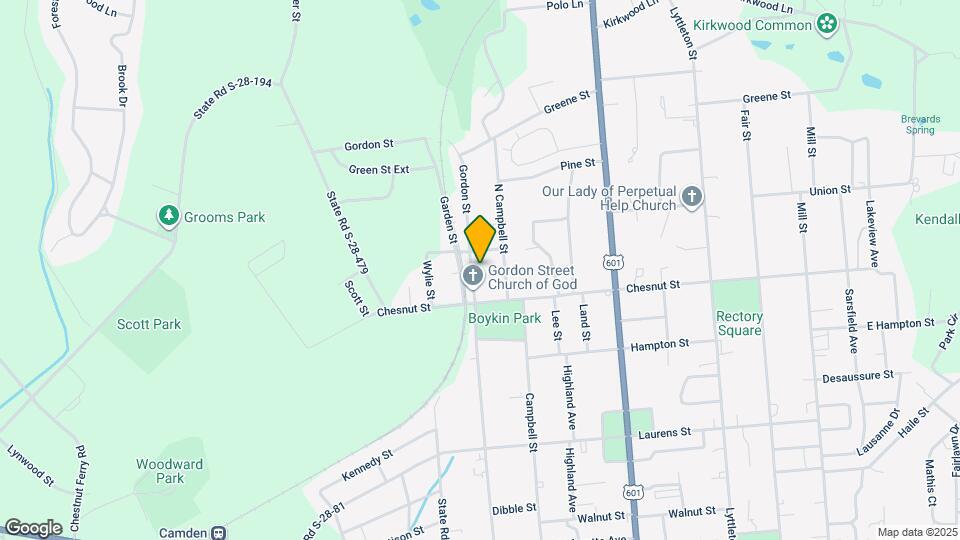 1714 Gordon St Map and Location Details