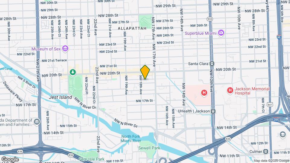 1773 NW 19th St Map and Location Details