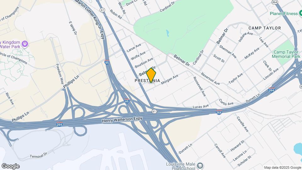 1217 Morgan Ave Map and Location Details