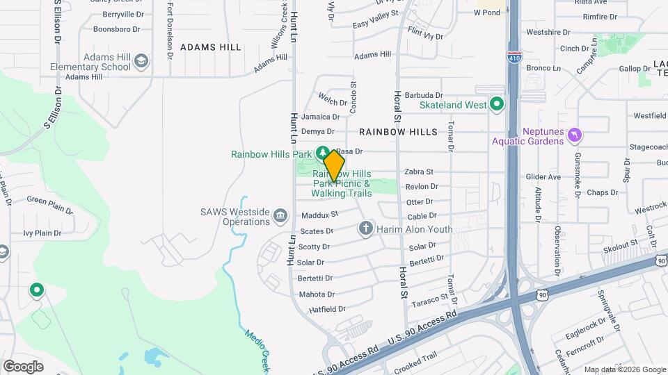 110 Simler St Map and Location Details