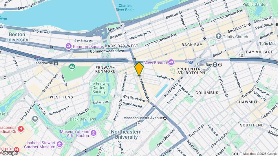 173 Massachusetts Ave, Unit PH Map and Location Details