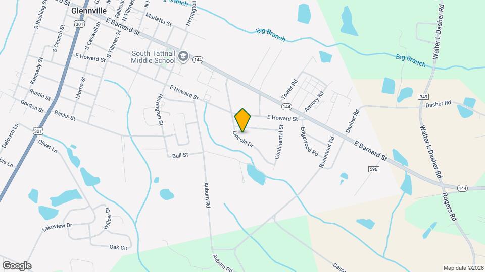 109 Lincoln Dr Map and Location Details