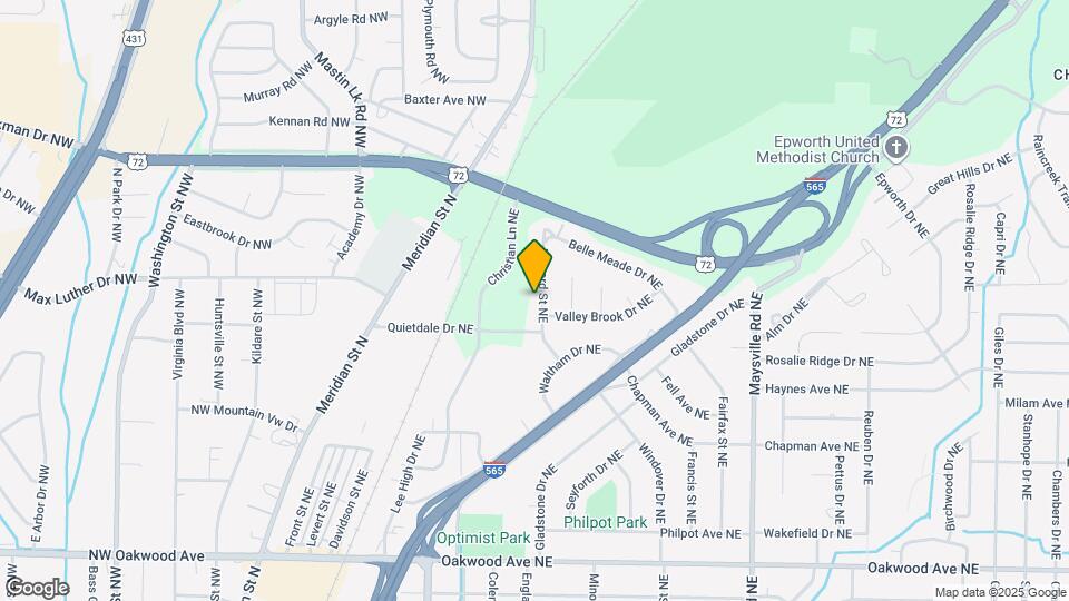 2603 Vinyard St NE Map and Location Details