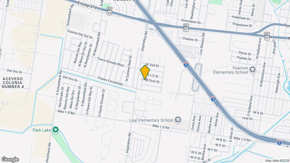 2103 W First St Map and Location Details