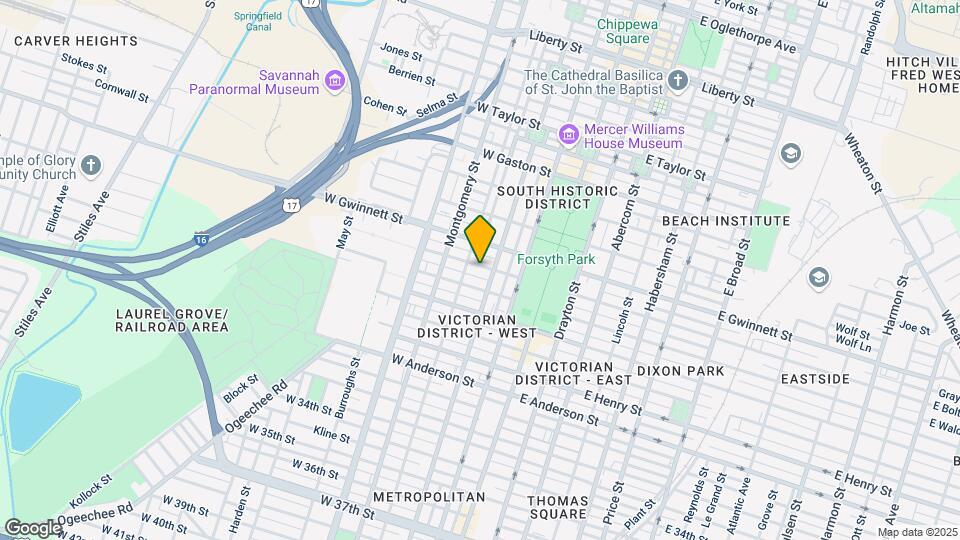 211 W Bolton St Mapa y Detalles de la Ubicación