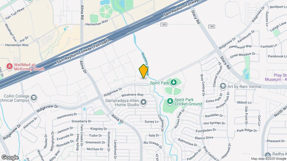 1168 Daybreak Dr Map and Location Details