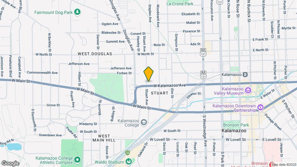 936 Kalamazoo Ave Map and Location Details