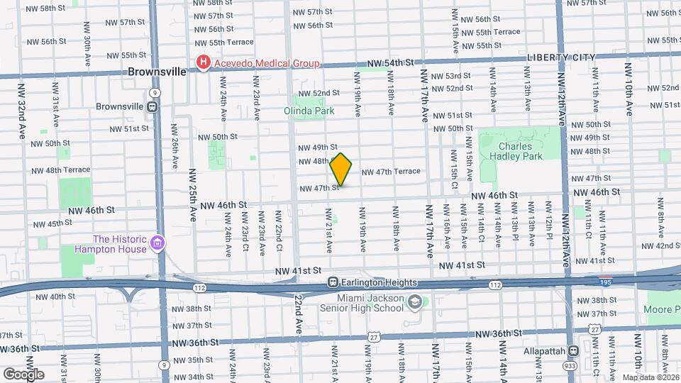 1970 NW 47th St Map and Location Details