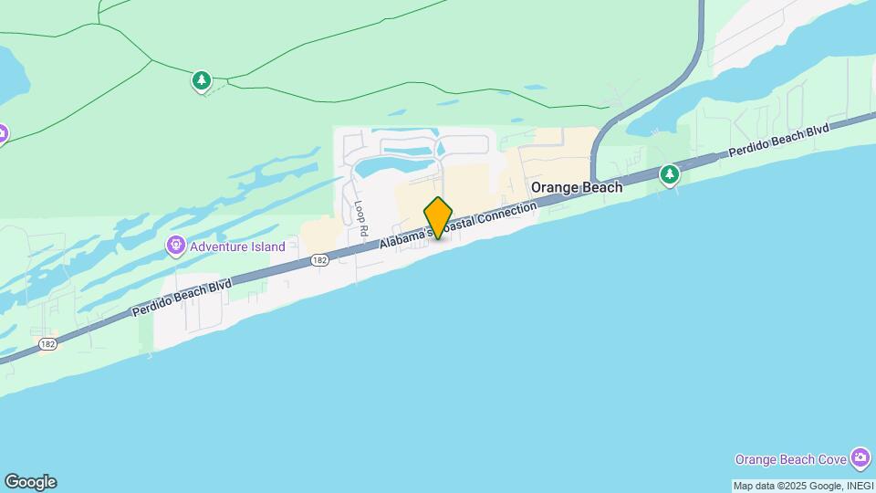 25300 Perdido Beach Blvd Map and Location Details