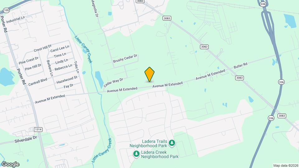 2628 Shady Cedar Ct Map and Location Details