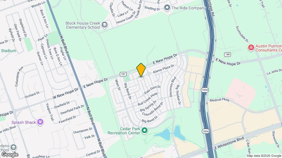 716 Alamo Plaza Dr Map and Location Details