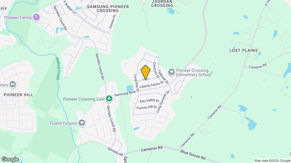 11029 Boundless Valley Dr Map and Location Details