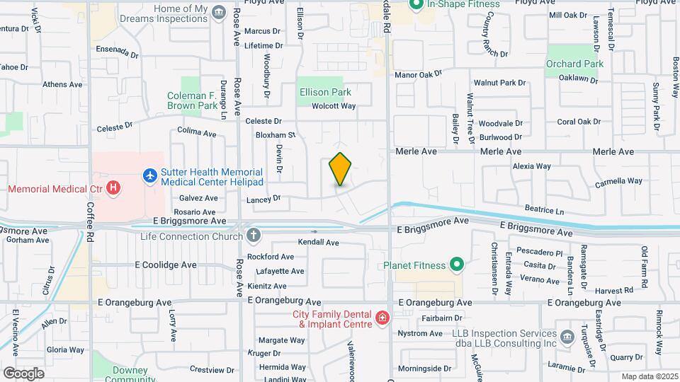 2029 Lancey Dr Map and Location Details