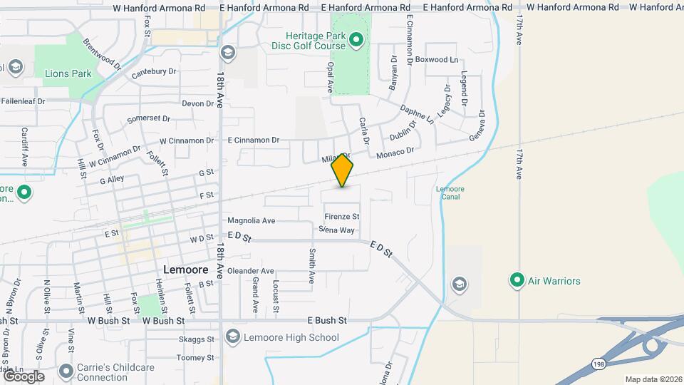619 Portola St Map and Location Details
