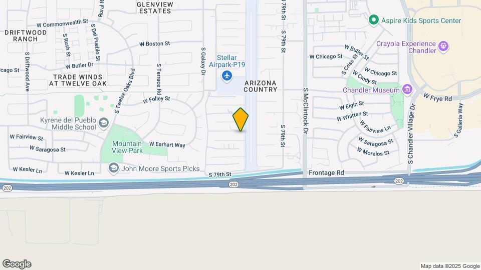 4251 W Earhart Way Map and Location Details