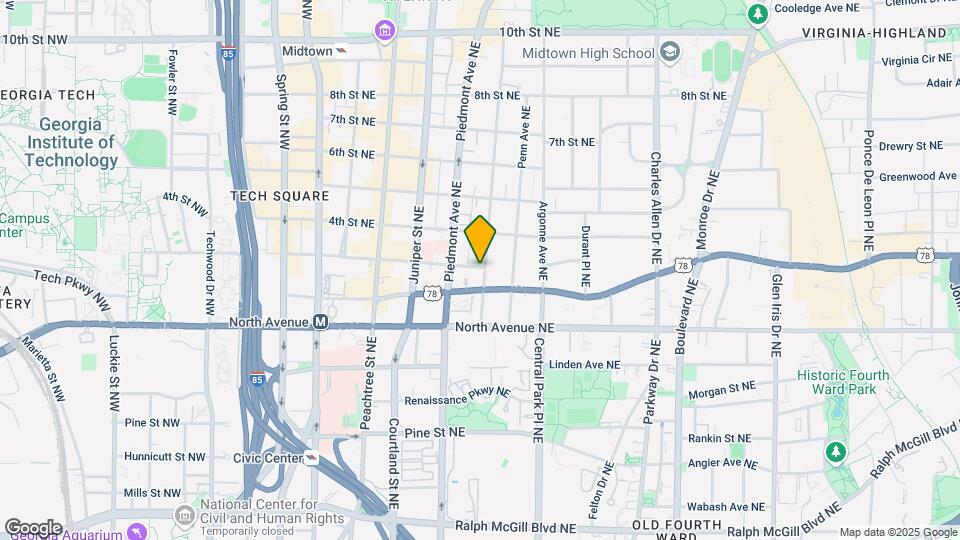 205 3rd St NE Map and Location Details