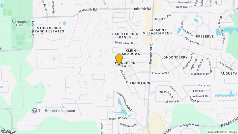 24911 Sandusky Dr Mapa y Detalles de la Ubicación