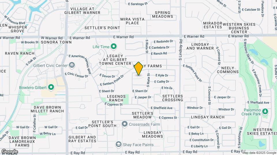 514 E Kyle Ct Map and Location Details