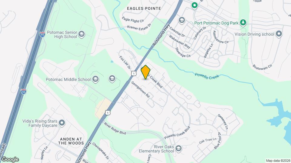 16565 Sherwood Pl Mapa y Detalles de la Ubicación