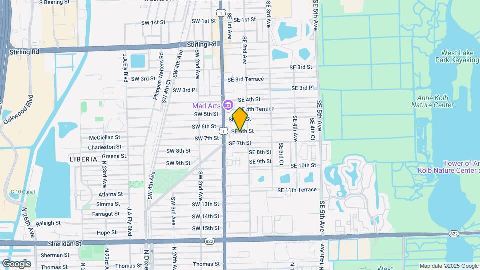 38 SE 6th St Map and Location Details