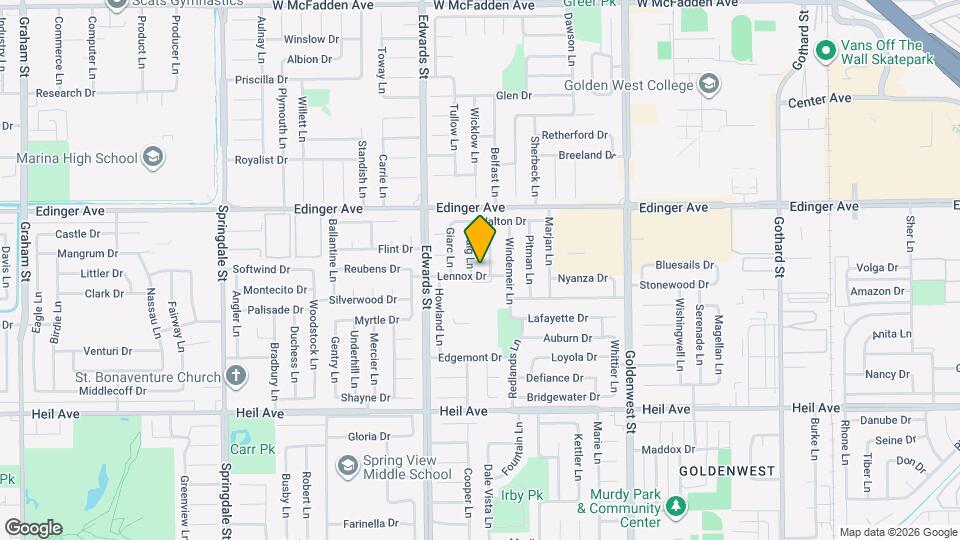 6621 Lennox Dr Map and Location Details
