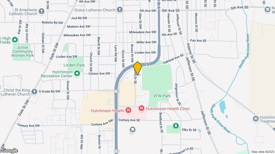 955 Echo Dr Map and Location Details