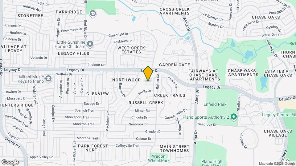 1333 Maywood Ct Map and Location Details