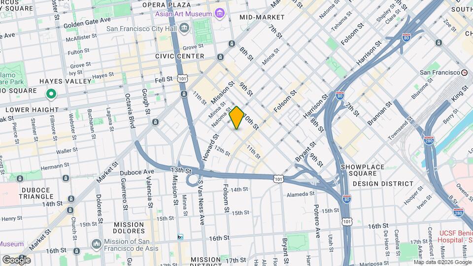 253 11th St Map and Location Details