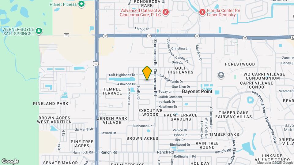 7411 Ashwood Dr Map and Location Details