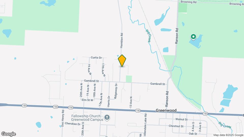 607 Hamblen Rd Mapa y Detalles de la Ubicación