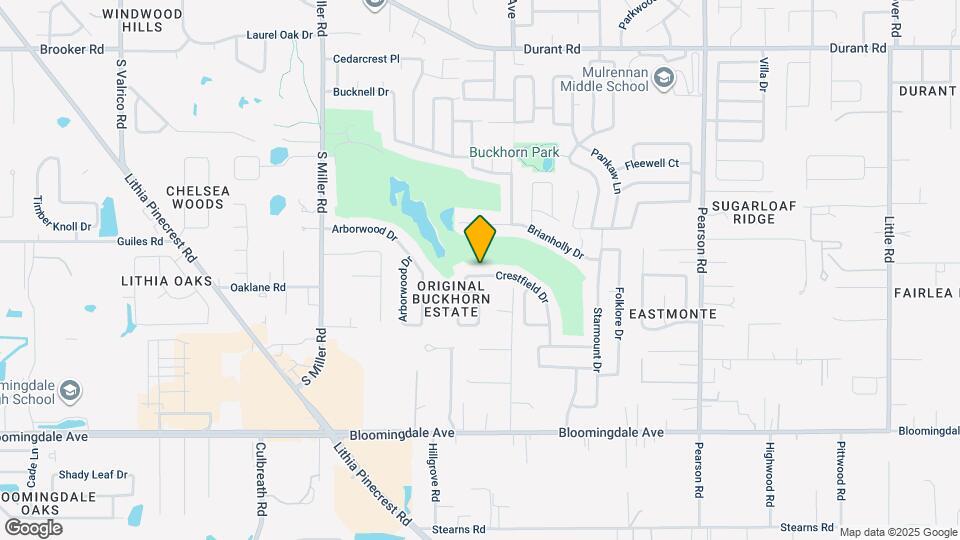 2612 Crestfield Dr Map and Location Details