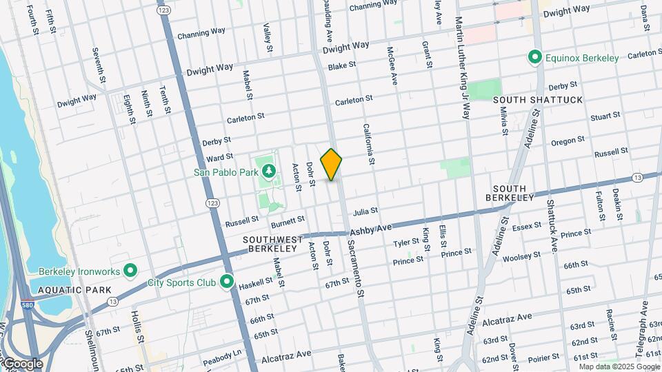 2809 Stanton St Map and Location Details