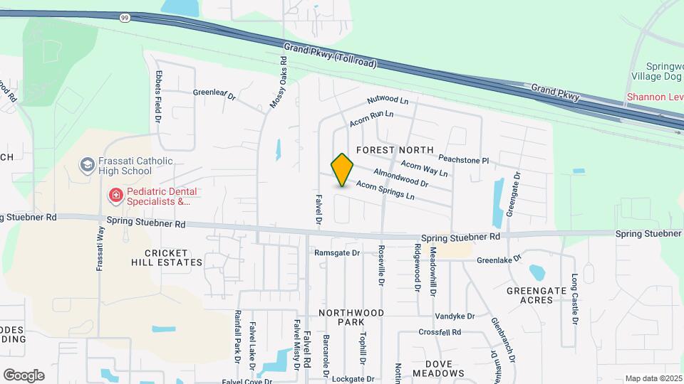 3722 Primrose Trace Ln Map and Location Details