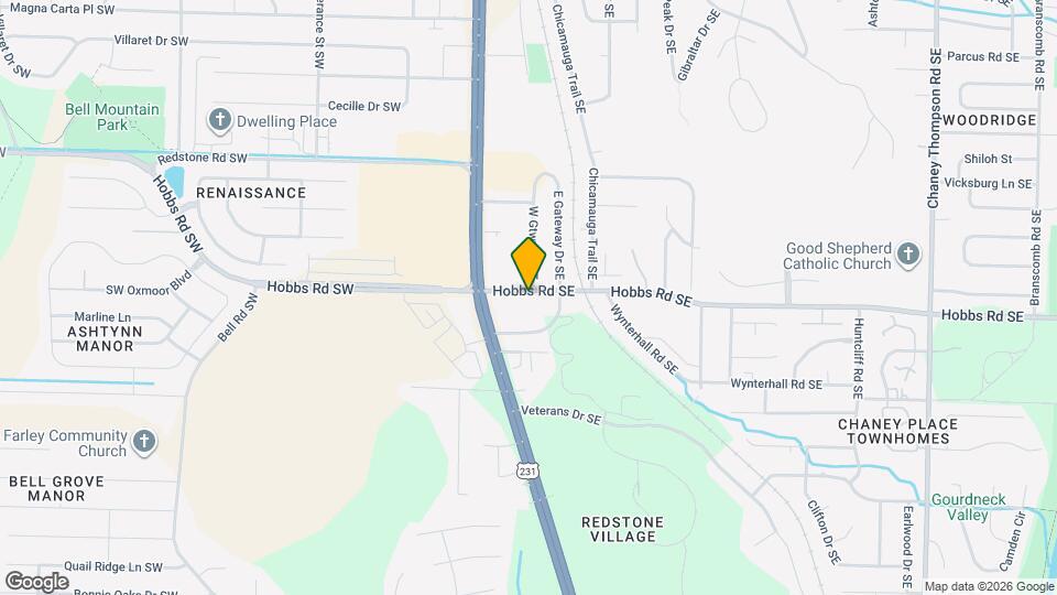 2018 Hobbs Rd SE Map and Location Details