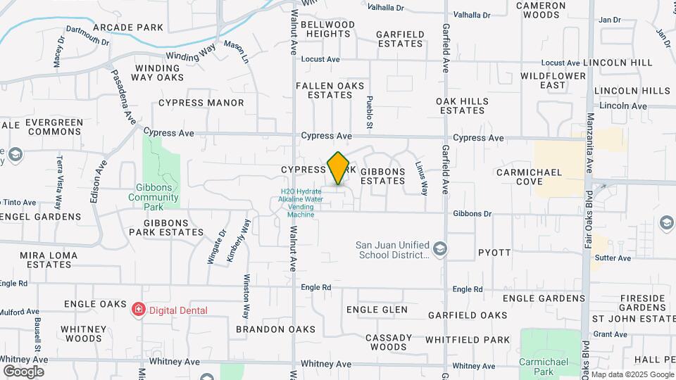 4000 Oak Villa Cir Map and Location Details