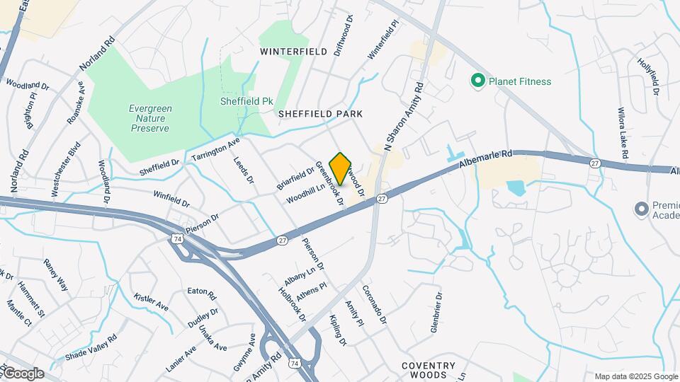 5315 Greenbrook Dr Map and Location Details