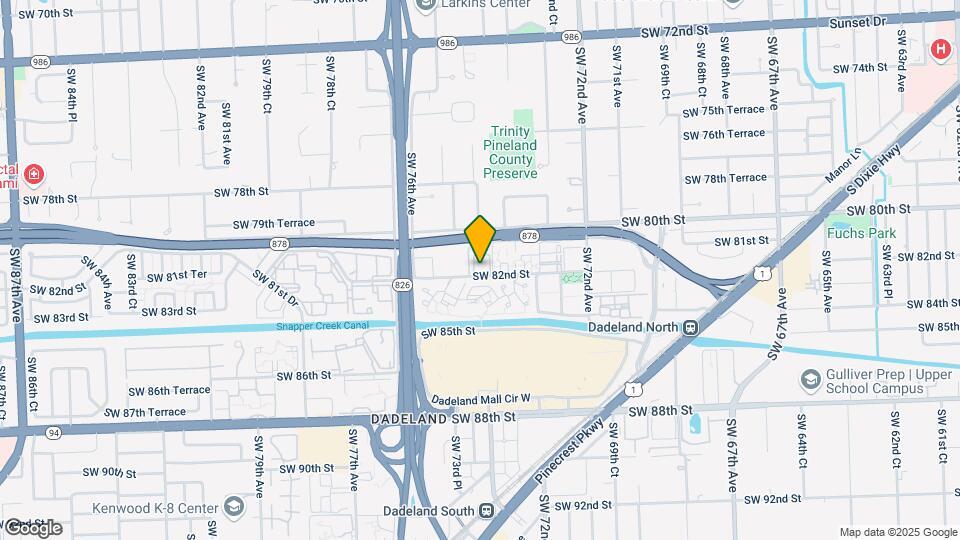 7401 SW 82nd St, Unit 210S Map and Location Details