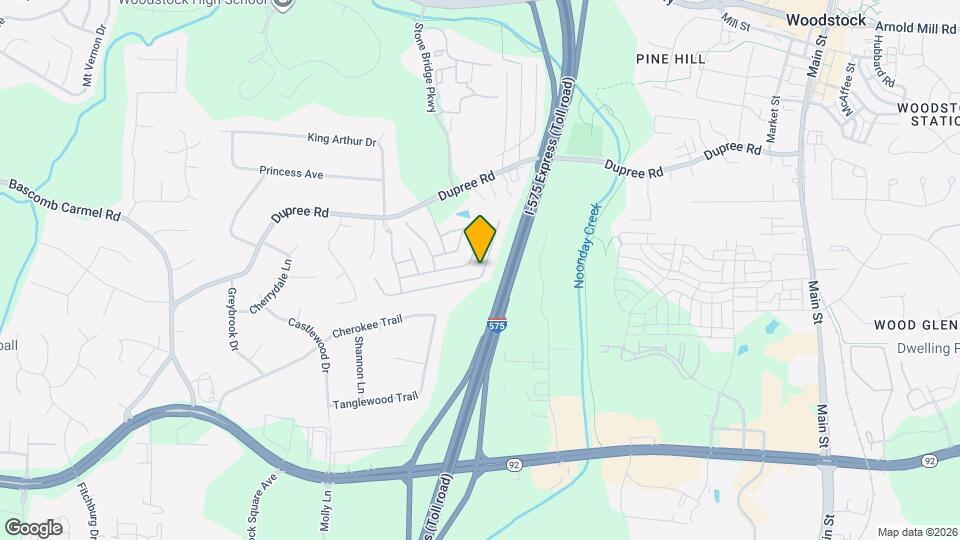 648 Stickley Oak Way Map and Location Details